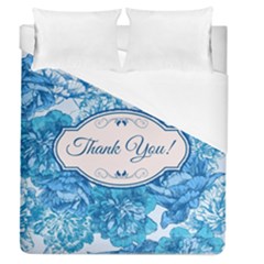 Thank You Duvet Cover (queen Size) by BangZart