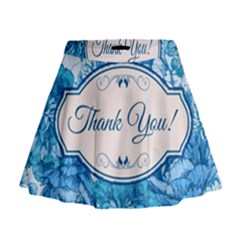 Thank You Mini Flare Skirt