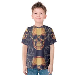 Skull Pattern Kids  Cotton Tee