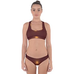 Spiral Vintage Cross Back Hipster Bikini Set by BangZart