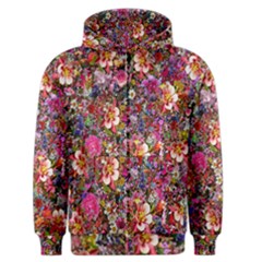 Psychedelic Flower Men s Zipper Hoodie