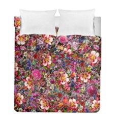 Psychedelic Flower Duvet Cover Double Side (full/ Double Size)