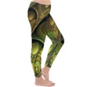 Psytrance Abstract Colored Pattern Feather Classic Winter Leggings View3