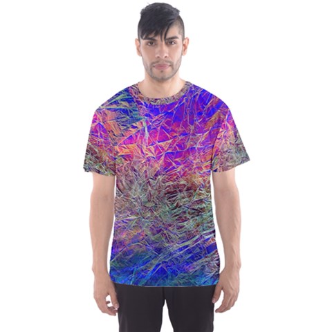 Poetic Cosmos Of The Breath Men s Sports Mesh Tee by BangZart