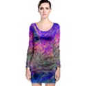 Poetic Cosmos Of The Breath Long Sleeve Bodycon Dress View1