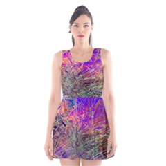 Poetic Cosmos Of The Breath Scoop Neck Skater Dress