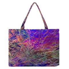 Poetic Cosmos Of The Breath Medium Zipper Tote Bag