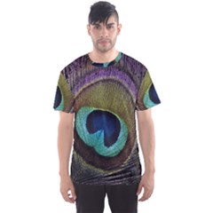 Peacock Feather Men s Sports Mesh Tee