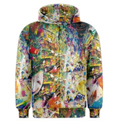 Multicolor Anime Colors Colorful Men s Zipper Hoodie