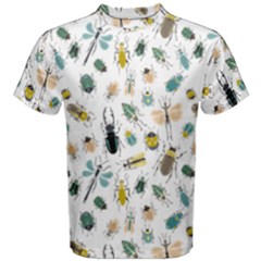 Insect Animal Pattern Men s Cotton Tee by BangZart