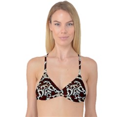 Javanese Batik Reversible Tri Bikini Top