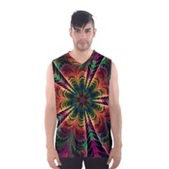 Kaleidoscope Patterns Colors Men s Basketball Tank Top