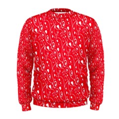 Heart Pattern Men s Sweatshirt