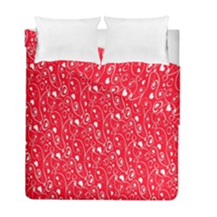 Heart Pattern Duvet Cover Double Side (full/ Double Size) by BangZart