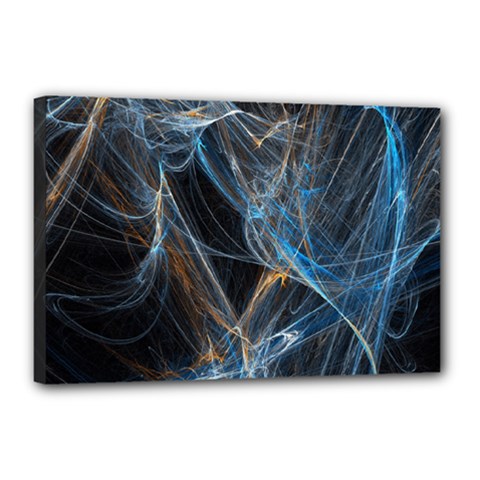 Fractal Tangled Minds Canvas 18  X 12  by BangZart