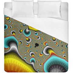 Fractals Random Bluray Duvet Cover (king Size) by BangZart