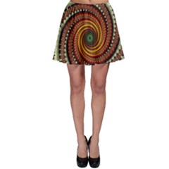 Fractal Pattern Skater Skirt