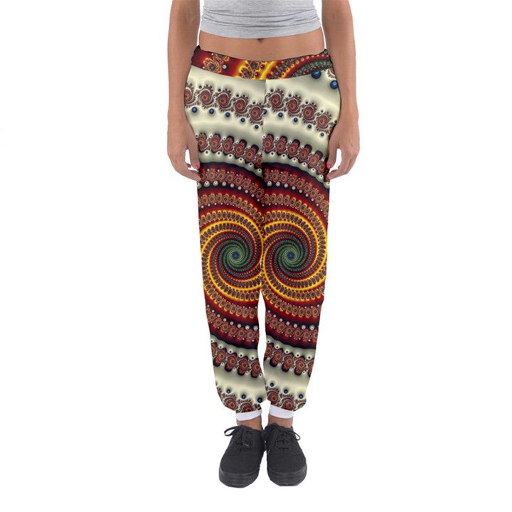 Fractal Pattern Women s Jogger Sweatpants