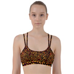 Fond 3d Line Them Up Sports Bra by BangZart