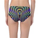 Curves Color Abstract Mid-Waist Bikini Bottoms View2