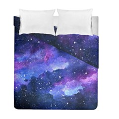 Galaxy Duvet Cover Double Side (full/ Double Size) by Kathrinlegg