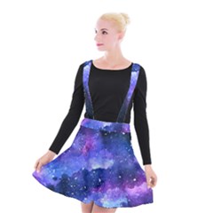 Galaxy Suspender Skater Skirt by Kathrinlegg