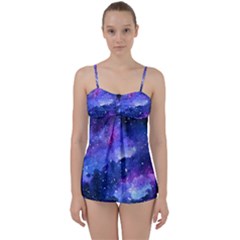 Galaxy Babydoll Tankini Set by Kathrinlegg