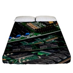 Computer Ram Tech Fitted Sheet (king Size)
