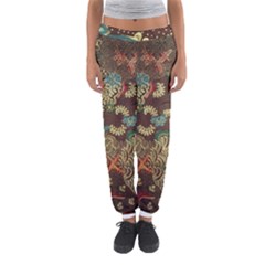 Colorful The Beautiful Of Art Indonesian Batik Pattern Women s Jogger Sweatpants