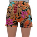Colorful The Beautiful Of Art Indonesian Batik Pattern(1) Sleepwear Shorts View1