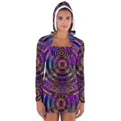 Color In The Round Long Sleeve Hooded T-shirt