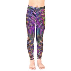 Color In The Round Kids  Legging by BangZart