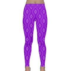 Decorative Seamless Pattern  Classic Yoga Leggings by TastefulDesigns