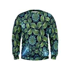 Blue Lotus Kids  Sweatshirt by BangZart