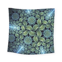 Blue Lotus Square Tapestry (small) by BangZart