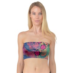 Background Colorful Bugs Bandeau Top