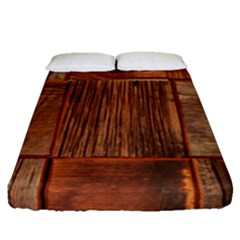 Barnwood Unfinished Fitted Sheet (queen Size)