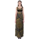 Aztec Runes Empire Waist Maxi Dress View1