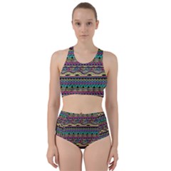 Aztec Pattern Cool Colors Bikini Swimsuit Spa Swimsuit  by BangZart