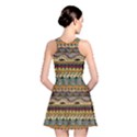 Aztec Pattern Ethnic Reversible Skater Dress View2