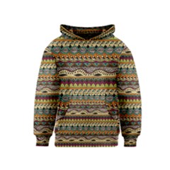 Aztec Pattern Ethnic Kids  Pullover Hoodie