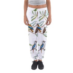 Australian Kookaburra Bird Pattern Women s Jogger Sweatpants