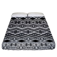 Aztec Design  Pattern Fitted Sheet (king Size)