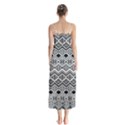 Aztec Design  Pattern Button Up Chiffon Maxi Dress View2