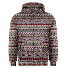 Aztec Pattern Art Men s Zipper Hoodie