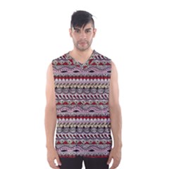 Aztec Pattern Art Men s Basketball Tank Top