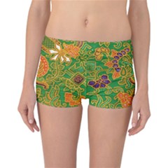 Art Batik The Traditional Fabric Reversible Boyleg Bikini Bottoms