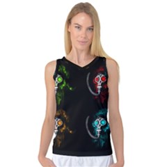 Gas Mask Women s Basketball Tank Top