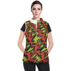 Distorted Shapes                     Women s Puffer Vest by LalyLauraFLM