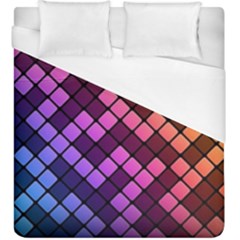 Abstract Small Block Pattern Duvet Cover (king Size) by BangZart